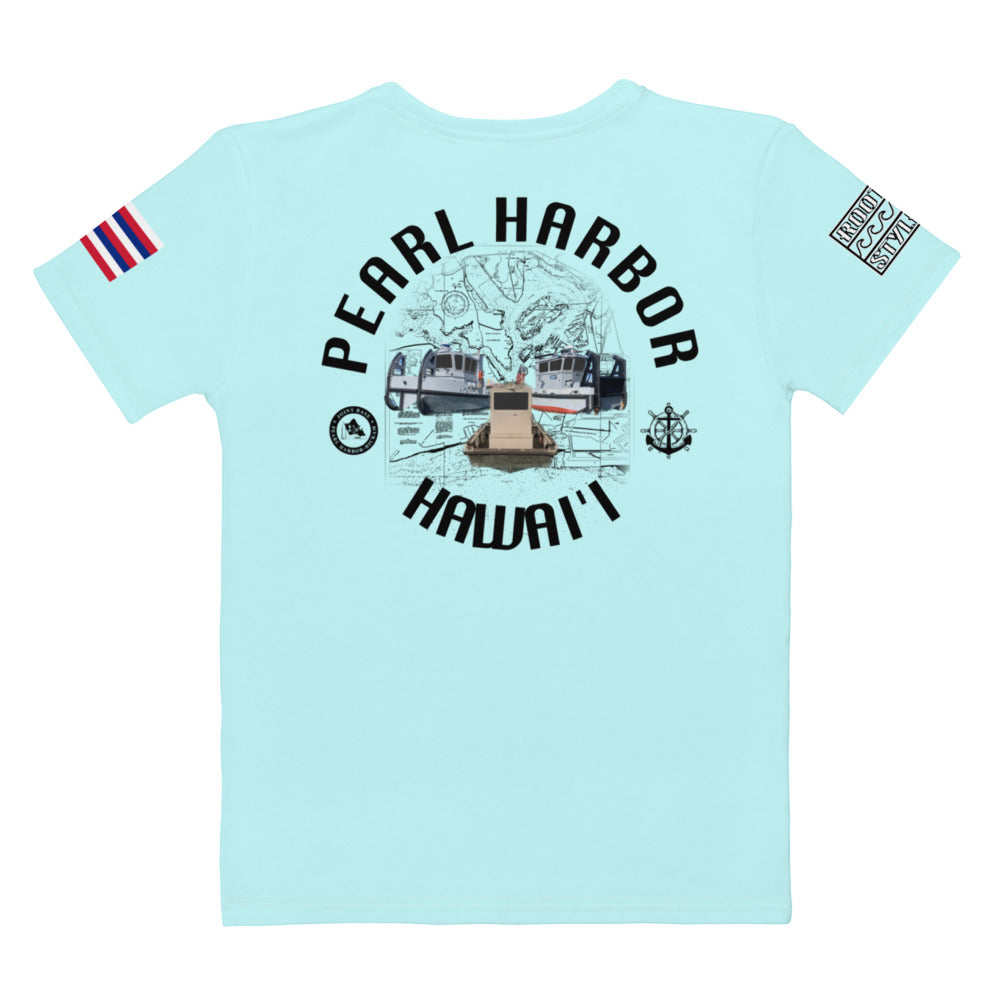 Pearl Harbor Crew (Light Blue) - Womens All-Over Print